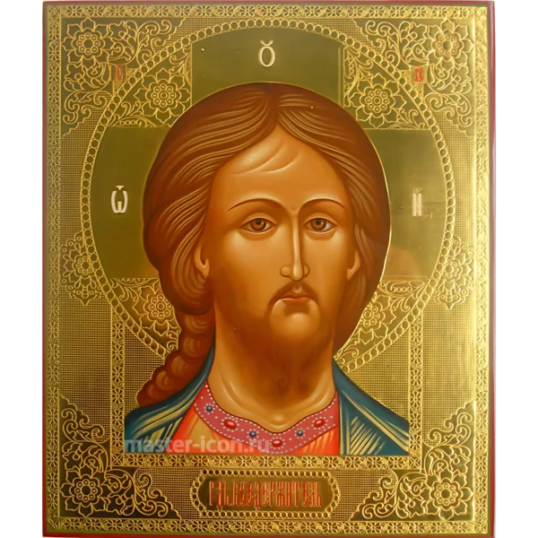 Рукописная икона Господь Вседержитель
